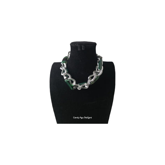 Jade Chain Choker